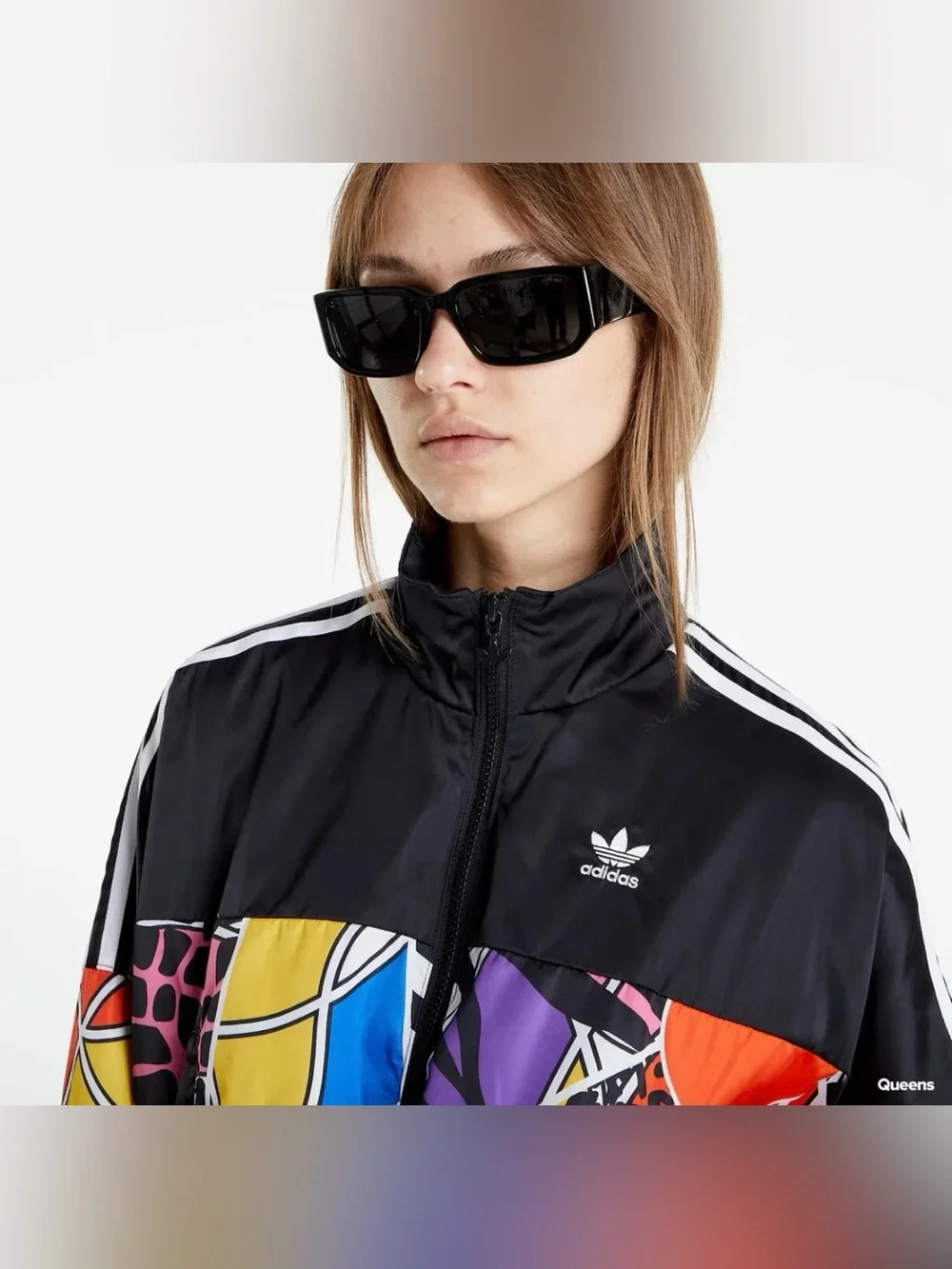 Adidas Originals x Rich Mnisi Cropped Jacket - WORE ONCE - Size XS - Picture 2 of 10